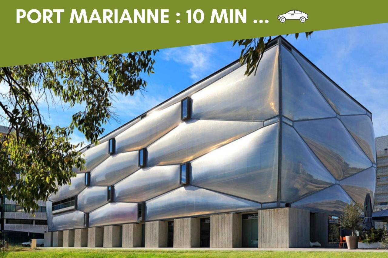New Jungle Lake - Clim - Wifi - Draps & Serviettes - Bbq - 10' Des Plages Lattes Bagian luar foto